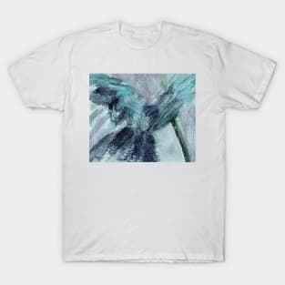 Abstract Oil Painting Indigo Blue 11c4 T-Shirt